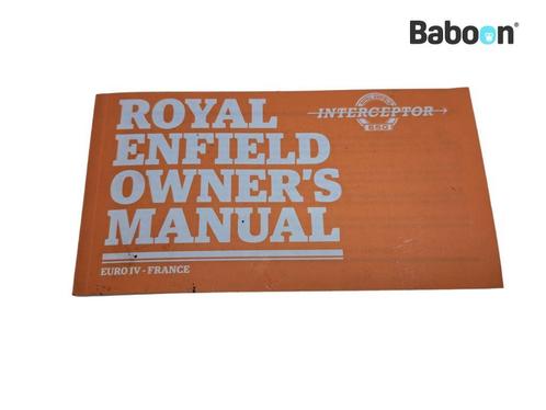 Instructie Boek Royal Enfield Interceptor 650 2018-2021, Motos, Pièces | Autre, Envoi