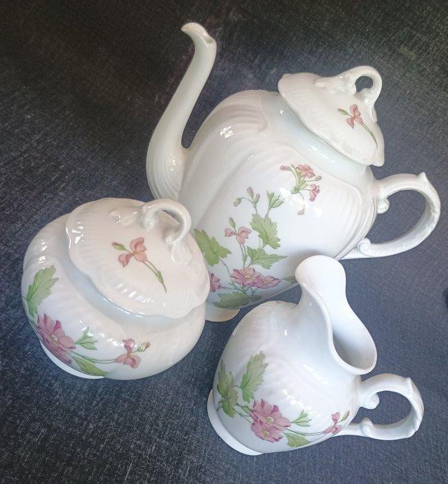 Richard Ginori - Koffieservies (20) - Rilievo - Porselein -, Antiek en Kunst, Antiek | Meubels | Tafels