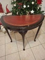 Wandtafel - Mahonie - Mezzaluna console tafel, Antiek en Kunst