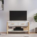 vidaXL Tv-meubel 82x38x45 cm bewerkt hout wit, Huis en Inrichting, Kasten |Televisiemeubels, Verzenden, Nieuw