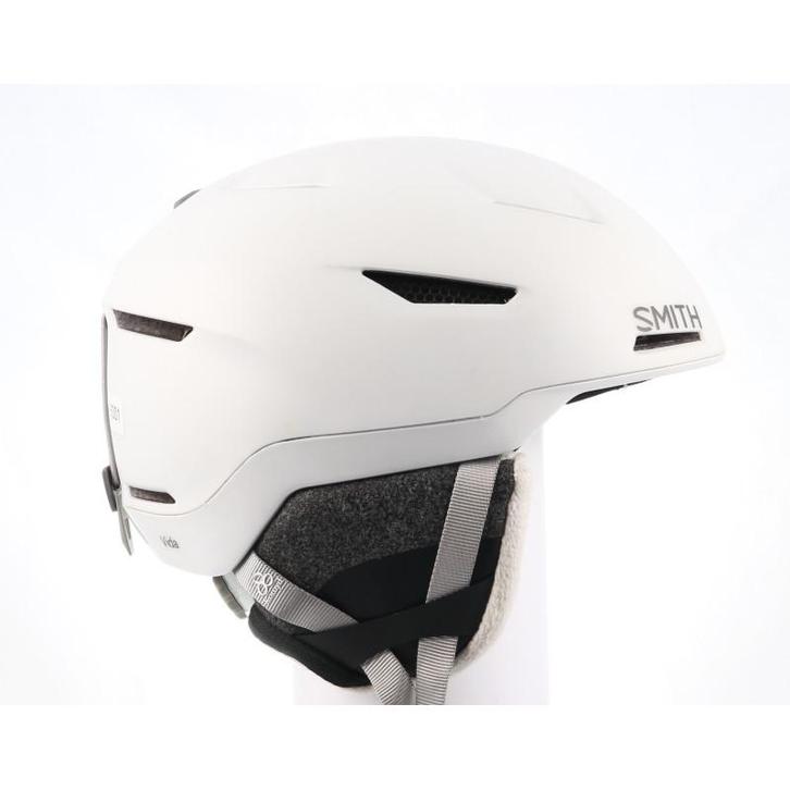 55 56 57 58 59 skihelm/snowboardhelm SMITH VIDA 2024, White/, Sport en Fitness, Skiën en Langlaufen, Verzenden