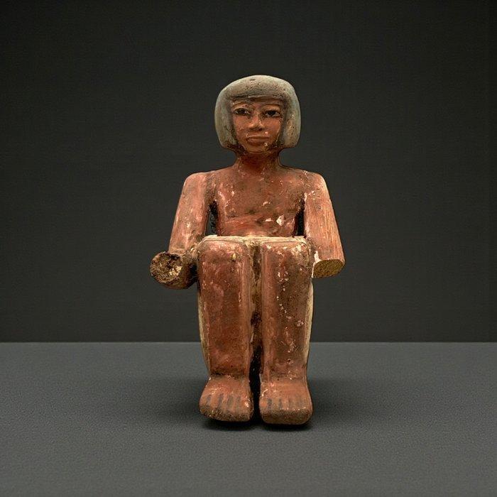 Replica van het oude Egypte Zittend aanbiddingsbeeld (Zonder, Antiquités & Art, Antiquités | Autres Antiquités