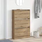 vidaXL Schoenenkast Artisan Eik 80x21x125,5 cm Engineered, Huis en Inrichting, Kasten | Schoenenkasten, Verzenden, Nieuw