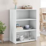vidaXL Dressoir 70x41x93 cm bewerkt hout wit, Huis en Inrichting, Kasten | Dressoirs, Verzenden, Nieuw