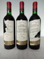 1986 Chateau la Rousselle x3 & 1975 Grand Listrac x2 -, Verzamelen, Wijnen, Nieuw