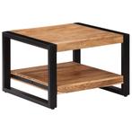 vidaXL Salontafel 60x60x40 cm massief acaciahout, Huis en Inrichting, Tafels | Salontafels, Verzenden, Nieuw