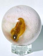 Pastel Harmony – Natuurlijk roze amethist bol met