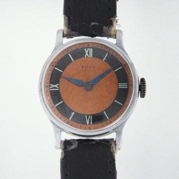 Enos - Military Style Watch with Bullseye Dial - Sans Prix beschikbaar voor biedingen