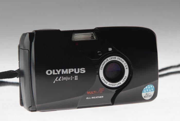Olympus Mju II Autofocus viewfinder camera, Audio, Tv en Foto, Fotocamera's Analoog