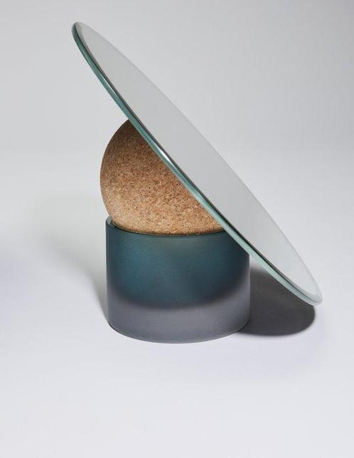 Clémence Birot - Tafelspiegel- Astra24 - Mondgeblazen en, Antiek en Kunst, Kunst | Designobjecten