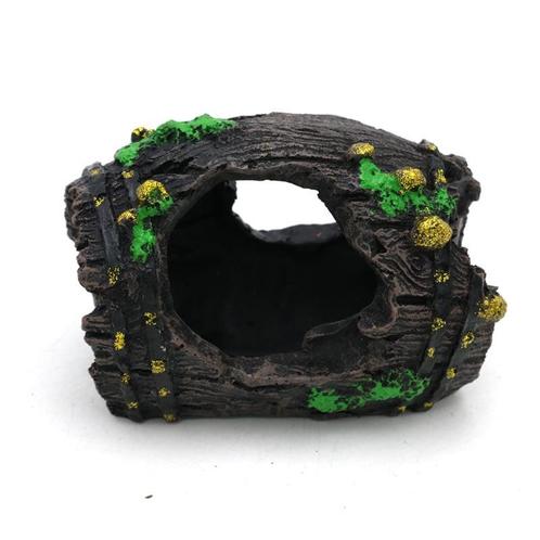 Oude houten ton 9,5cm / Aquariumdecoratie As-194, Dieren en Toebehoren, Vissen | Aquaria en Toebehoren, Nieuw, Verzenden