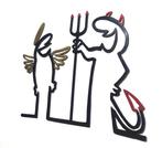 LuisonArt - La Linea - Angel&Devil