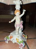 Dresden - Lampe de table de chevet (2) - Porcelaine tendre -