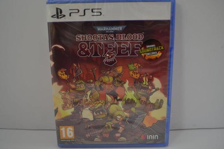 Warhammer 40,000 Shootas, Blood & Teef - SEALED (PS5), Consoles de jeu & Jeux vidéo, Jeux | Sony PlayStation 5