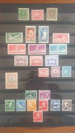 Wereld 1920/1936 - Olympische Spelen, Postzegels en Munten, Gestempeld
