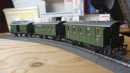 Märklin H0 - 4039, 4038 - Modeltrein personenwagen (3) - 3, Hobby en Vrije tijd, Modeltreinen | H0