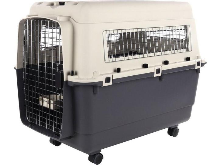 Flamingo Nomad - Reisbench hond XL - Veiligheidsdeuren en, Dieren en Toebehoren, Hondenbenches, Nieuw, Verzenden