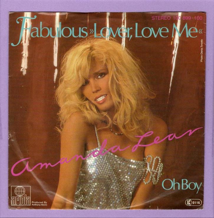 Amanda Lear – Fabulous Lover, Love Me / Oh, Boy (1-7-Vinyl-, Cd's en Dvd's, Vinyl Singles, Ophalen of Verzenden