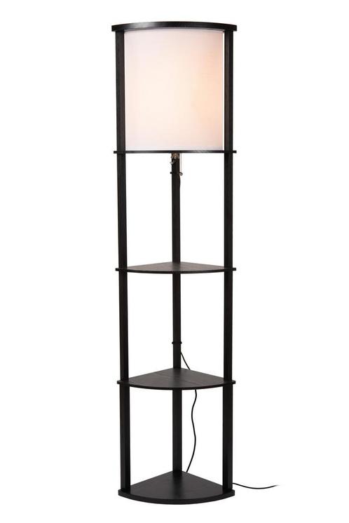 Lucide MENNO - Vloerlamp - 1xE27 - Zwart, Huis en Inrichting, Lampen | Vloerlampen, Nieuw, Verzenden