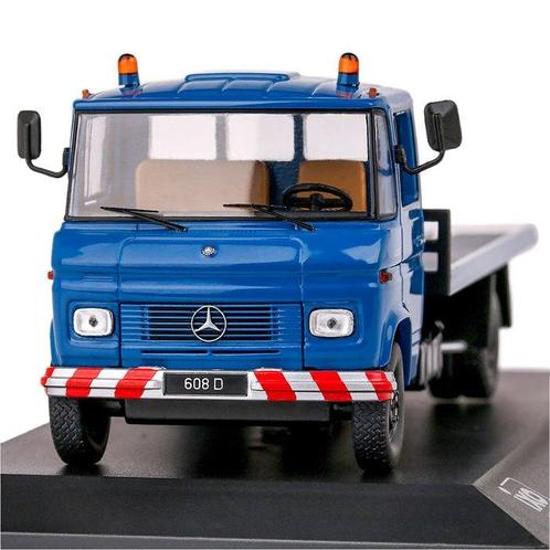 IXO 1:43 - Camionnette miniature - Mercedes-Benz L608 D 1980, Hobby en Vrije tijd, Modelauto's | 1:5 tot 1:12