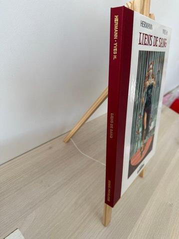 Hermann - Liens de sang + ex-libris - C - 1 Portefeuille -