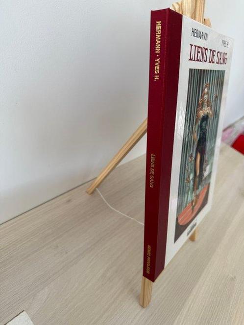 Hermann - Liens de sang + ex-libris - C - 1 Portefeuille -, Boeken, Stripverhalen