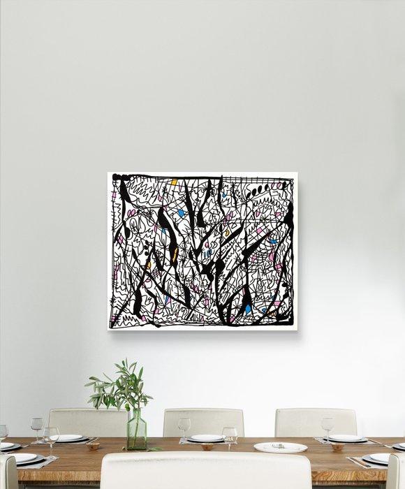 Sergio Romero - Arquitectura Interior 35, Antiquités & Art, Art | Peinture | Moderne