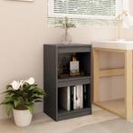 vidaXL Boekenkast 40x30x71,5 cm massief grenenhout grijs, Verzenden, Nieuw
