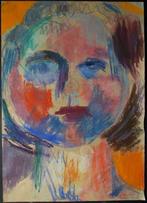 Therese Schütz-Leinfellner (1922-1967) - Frauenporträt - NO, Antiek en Kunst, Kunst | Schilderijen | Klassiek