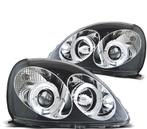 Phares Pour Toyota Yaris 99-03 Angel Eyes Noir, Verzenden, Nieuw