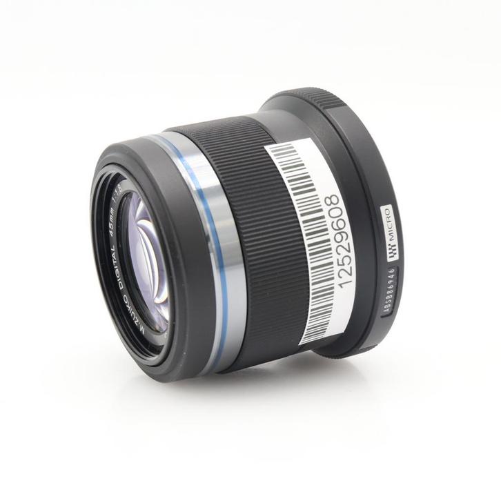 Olympus MFT 45mm F/1.8 noir M.Zuiko Digital | Occasion, Audio, Tv en Foto, Foto | Lenzen en Objectieven, Ophalen of Verzenden