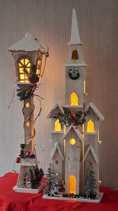 Kerstdecoratie (2) - Hout, Diversen, Kerst