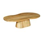Salontafel Mangohout Odin Organische Vorm Massief, Huis en Inrichting, Verzenden, Nieuw