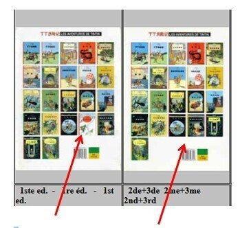 Hergé 3x Kuifje en Tibet, en suédois, chinois et créole de, Boeken, Stripverhalen