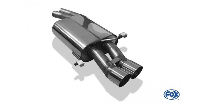 FOX Audi 100/A6 type C4 quattro einddemper - 2x76 type 14, Auto-onderdelen, Uitlaatsystemen, Nieuw, Verzenden