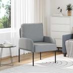 vidaXL bank / zetelen met kussen 55cm Lichtgrijs Multiplex, Verzenden