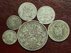 Belgique. 50 Cents, 1, 2, 5 Francs 1866/1886 (Sans Prix de
