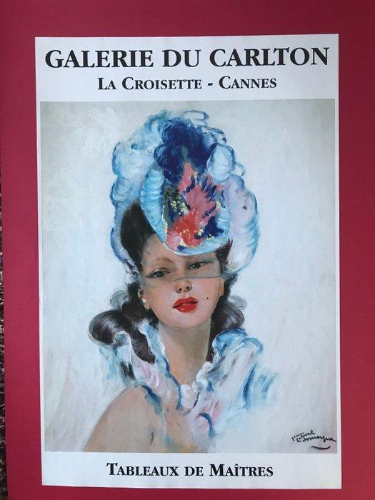 Domergue Jean Gabriel - Galerie du carlton tableaux de, Antiquités & Art, Art | Dessins & Photographie
