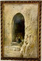 Salvatore Petruolo (1857-1946) - Vita Quotidiana, Antiek en Kunst
