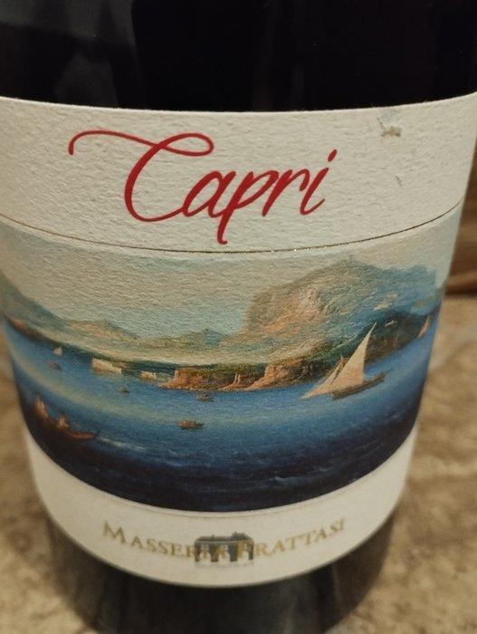 2018 Masseria Frattasi, Capri Rosso - Campania - 1 Fles, Verzamelen, Wijnen