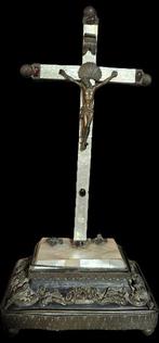 Gotische stijl Reliekhouder - Katoen, Ebbenhout, Walnoot,, Antiek en Kunst