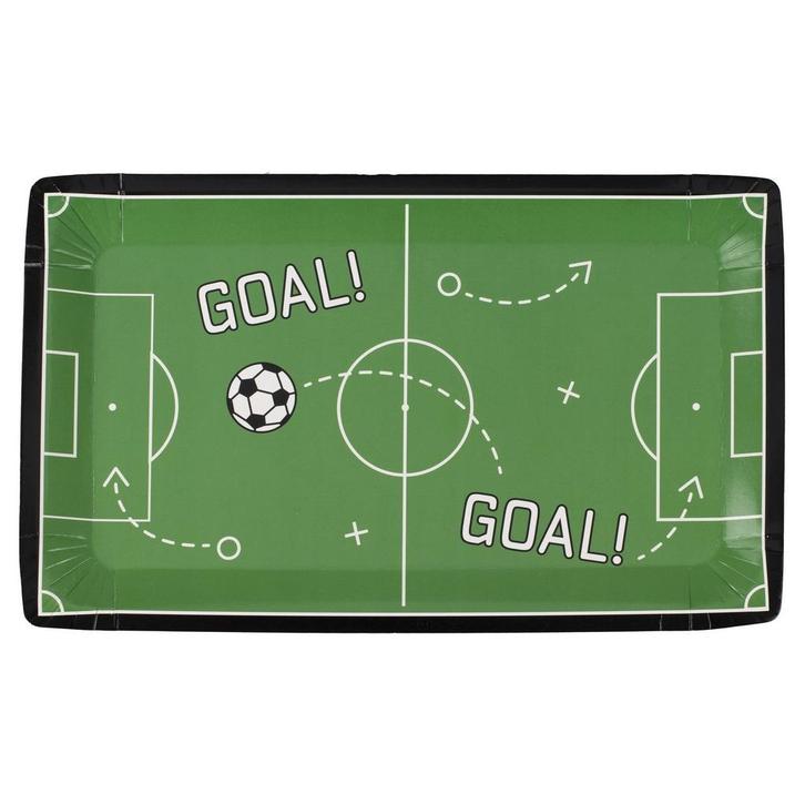 Voetbal Borden 30cm 8st, Hobby en Vrije tijd, Feestartikelen, Nieuw, Verzenden