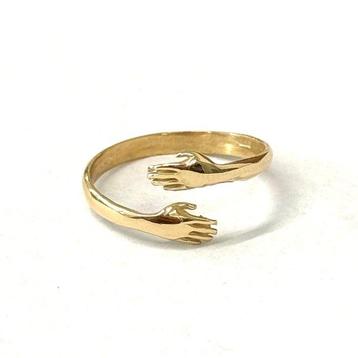 Handmade - Bague - Abbraccio - 2.6 g - 18 carats Or jaune