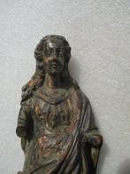 Beeldje, Vierge en bois - 16.5 cm - Kleine beeldje van de, Antiek en Kunst