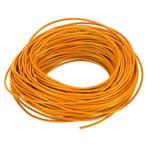 FLRY-B Kabel Oranje 0,5mm² | Rol 50M, Nieuw, Ophalen of Verzenden