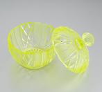 Panier à bonbons - Ouraline - Verrerie en uranium pressée, Antiek en Kunst