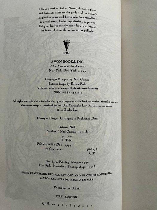 Signed, Neil Gaiman - Stardust - 1999, Antiquités & Art, Antiquités | Livres & Manuscrits