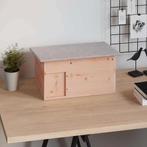 vidaXL Egelhuis 45x33x22 cm hout, Verzenden, Nieuw