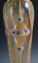 Harrach Glassworks - Vase - Grand vase à surface satinée,, Antiquités & Art