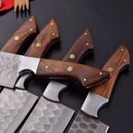 Keukenmes - Chefs knife - Hout en zwart G 10 - Noord